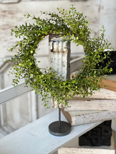 12" Baby's Grass Candle Ring with 6.5" Inner - Image 3