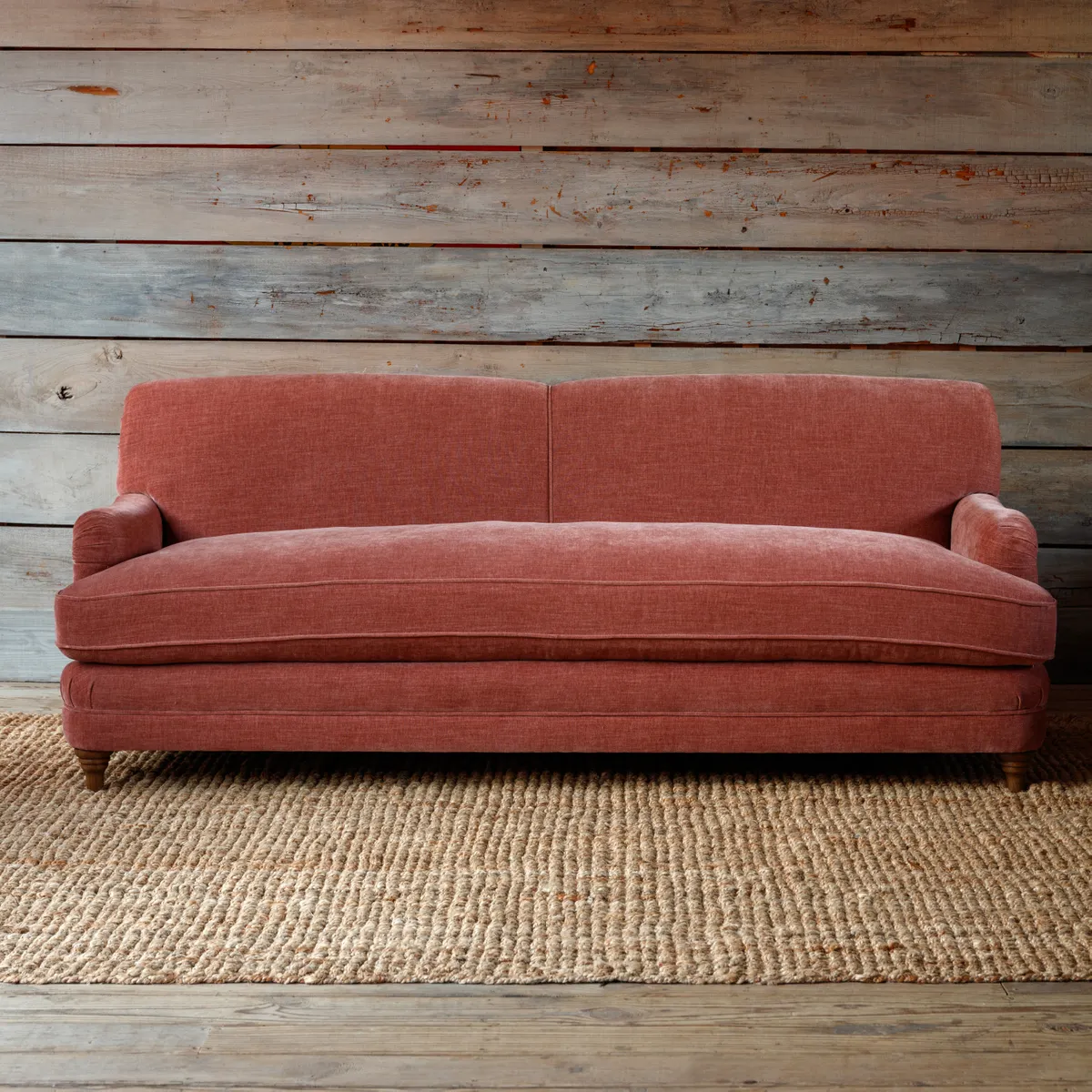 Charleston Sofa in Rosewood Vintage Velvet - Limited - Image 3