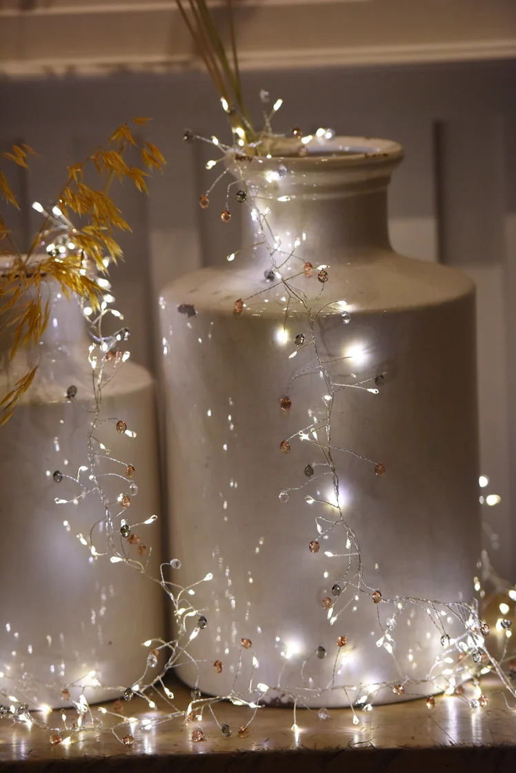 Coco Cluster String Lights - Choose Battery Operated or Plug-In - Image 4