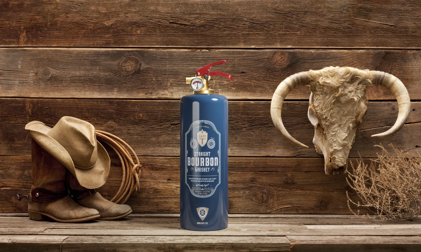 Designer Fire Extinguisher - Bourbon - Image 3