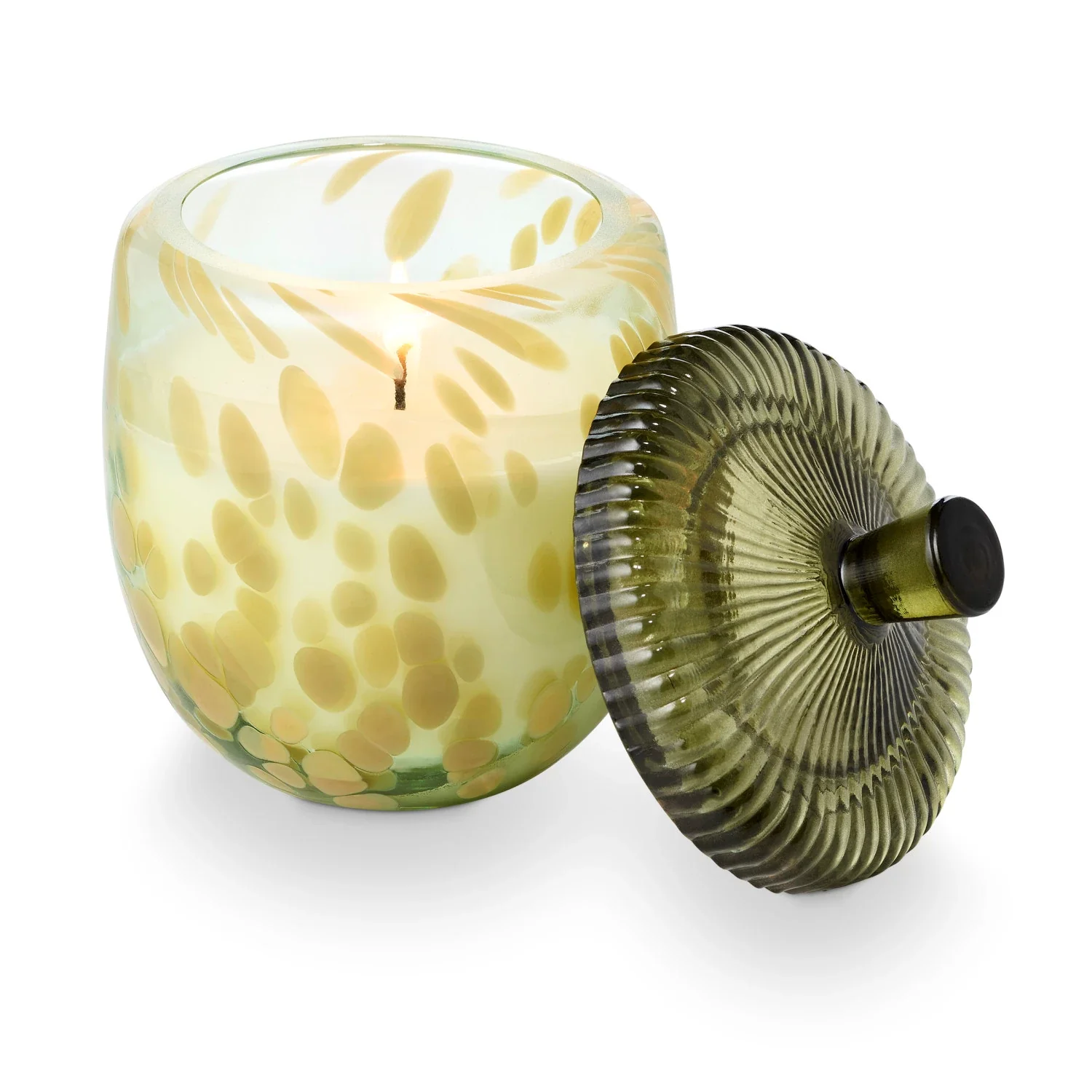 Glass Acorn Candle - Leaves and Acorns Scent - Image 3