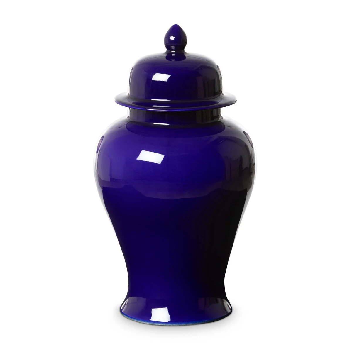 Imperial Ceramic Ginger Jar - Indigo - Image 3