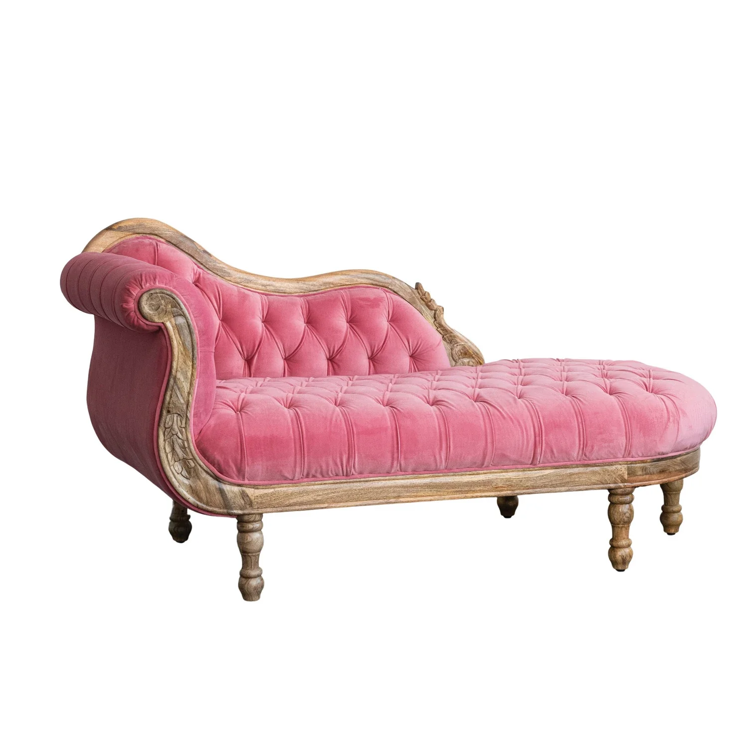 The Pink Velvet Chaise Lounge - Image 6
