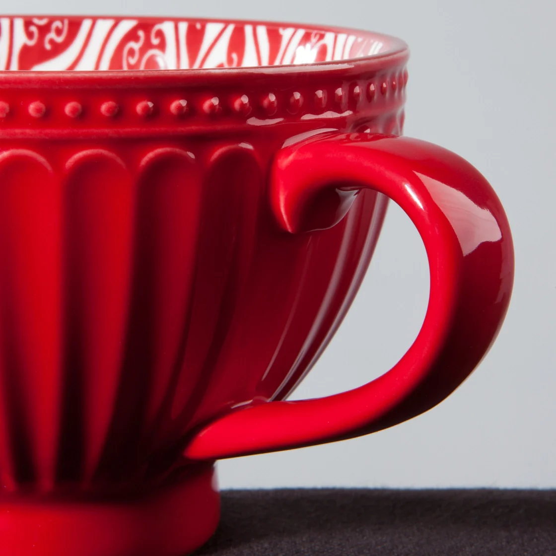 The Red Latte Mug - 14oz - Image 3