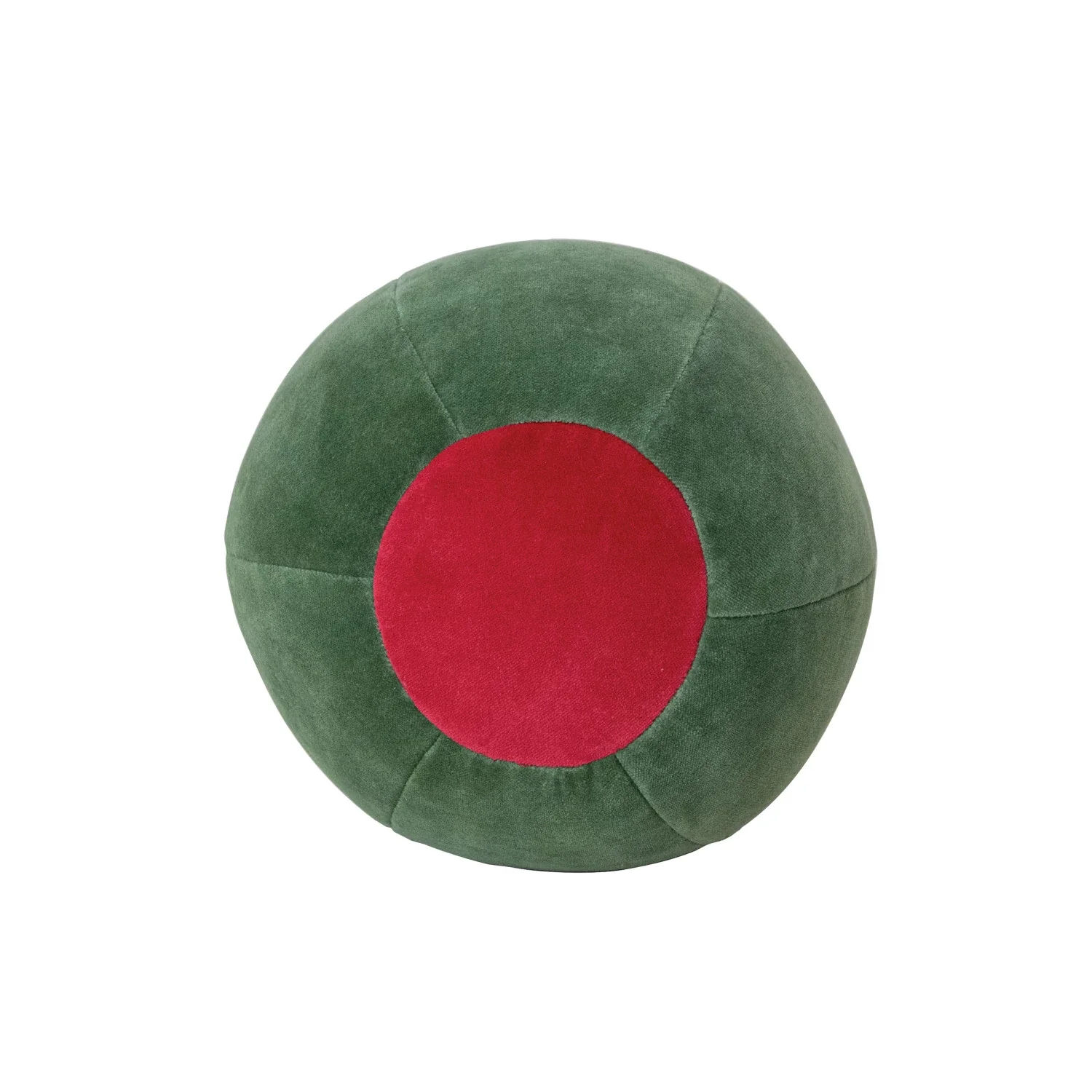 Velvet Olive Shaped Pillow - Image 3