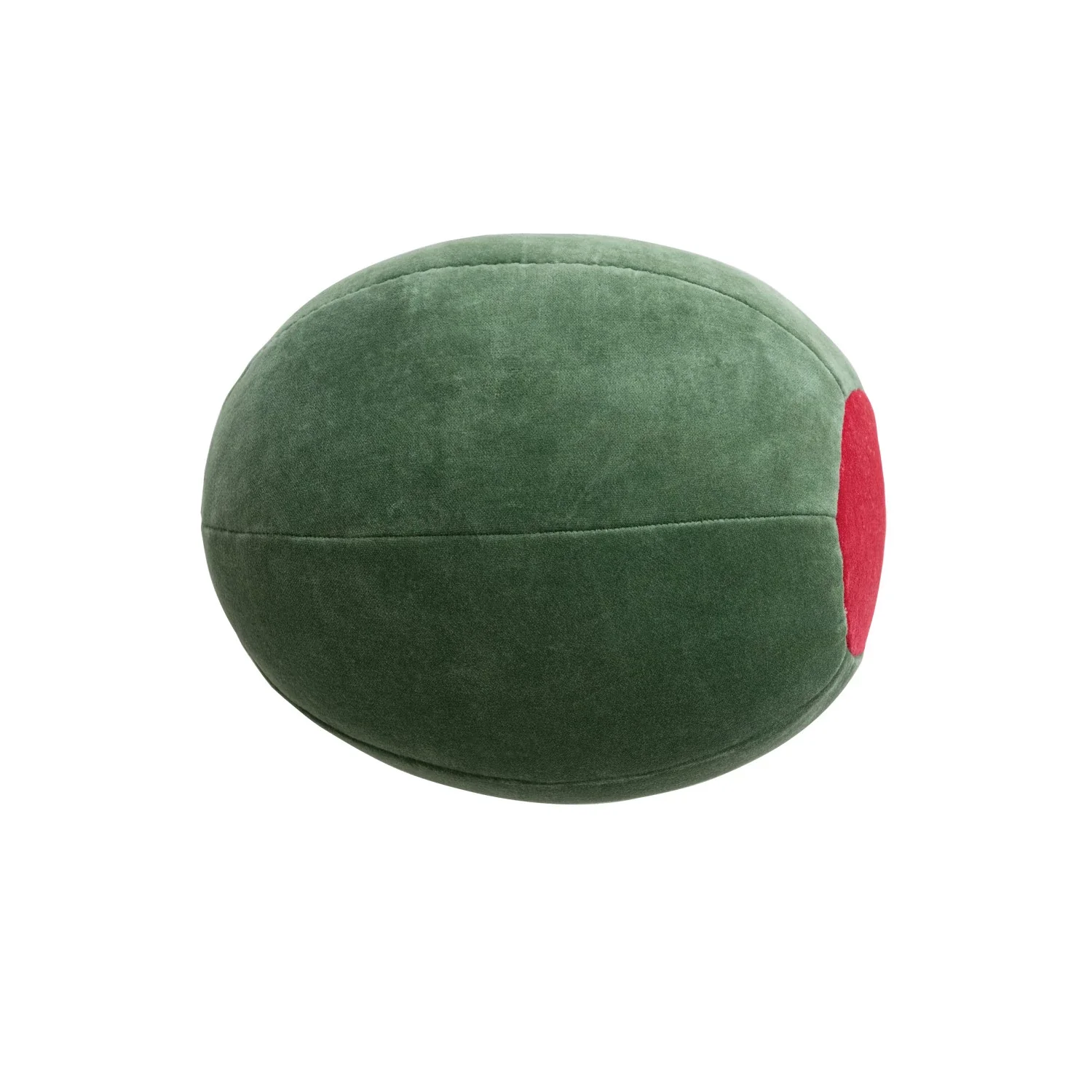Velvet Olive Shaped Pillow - Image 5